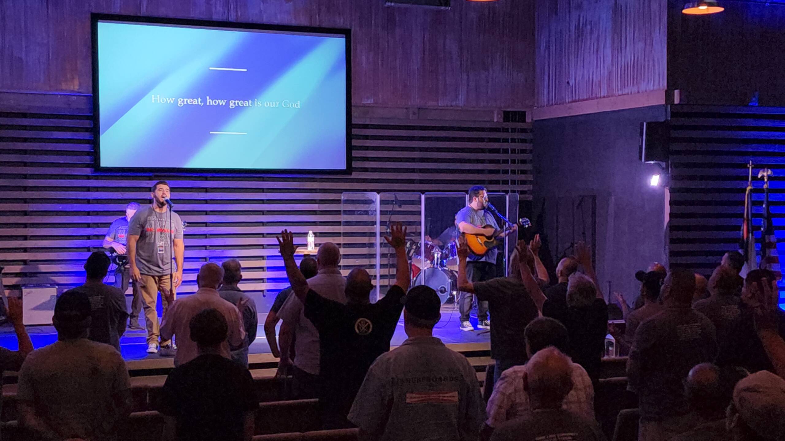 Men's Ministry worship gathering